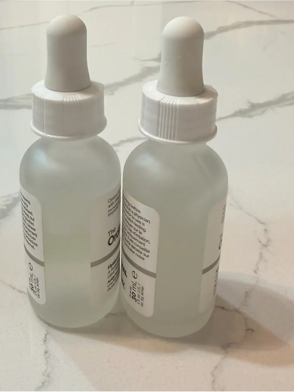 The Ordinary Hyaluronic Acid & Niacinamide + Zinc